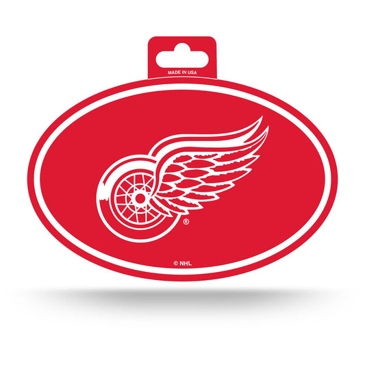 Red Wings Oval Decal