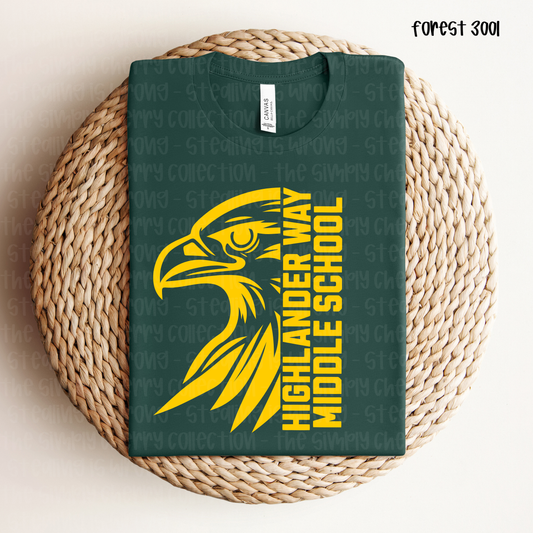 Highlander Way Hawk Face