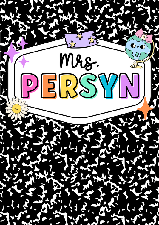 Custom Teacher Clip Board