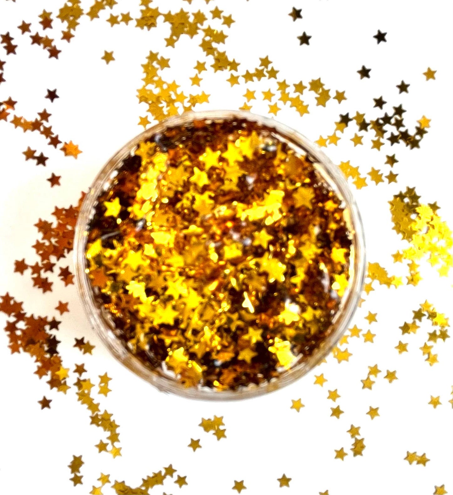 Platinum Gold Face Glitter