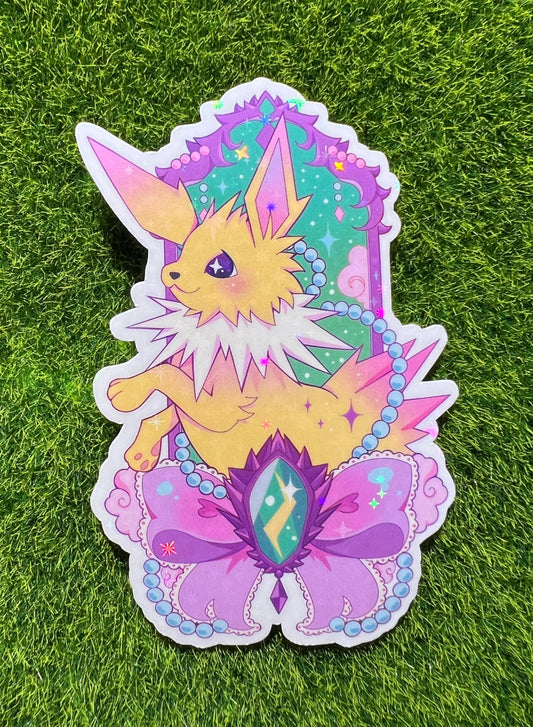 Evolution Stone Sticker Jolteon