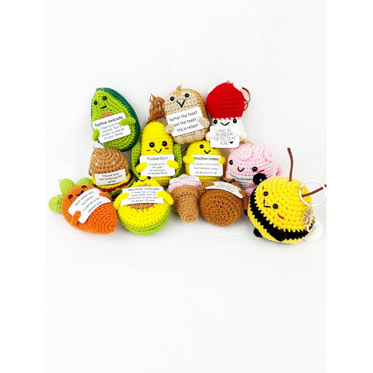 Crochet Animal Keychain