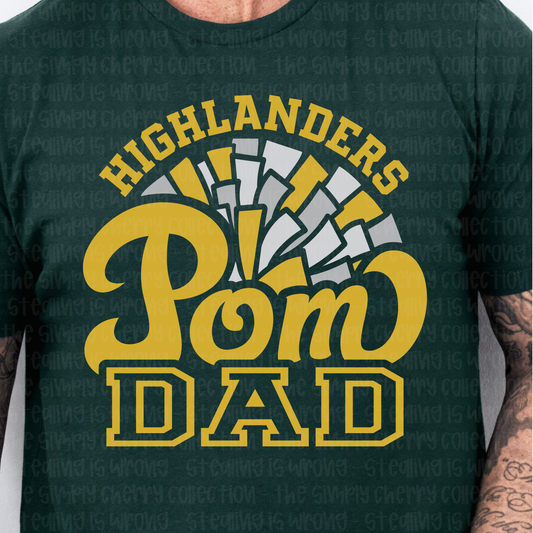 Highlanders Pom Dad