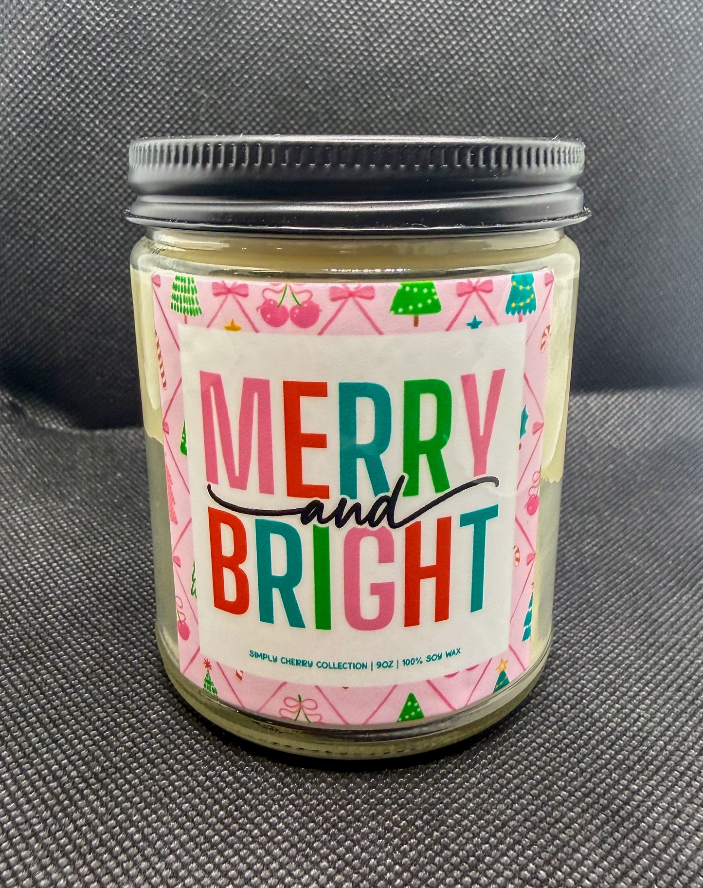 Merry and Bright Candle