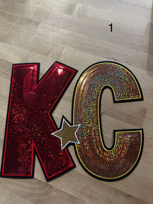KC Sequin Patch