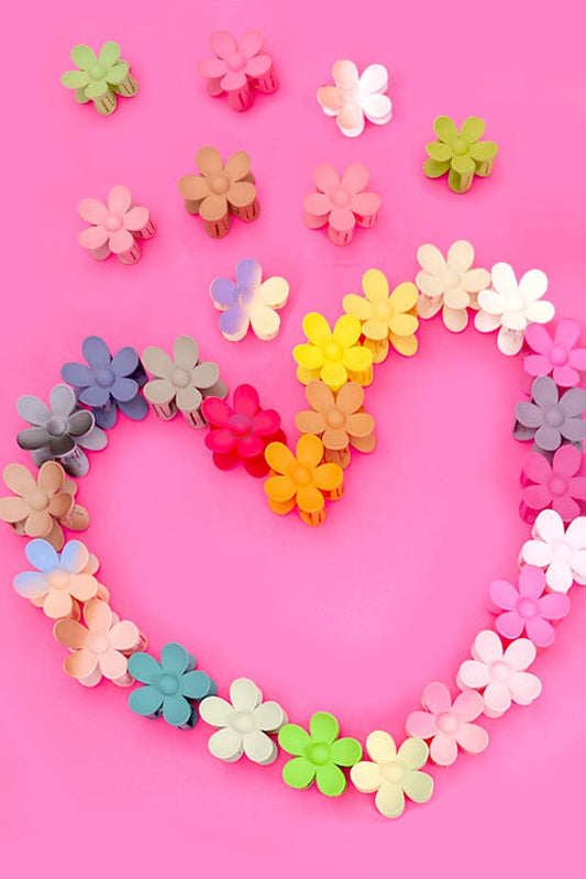 Oversized Flower Claw Clip