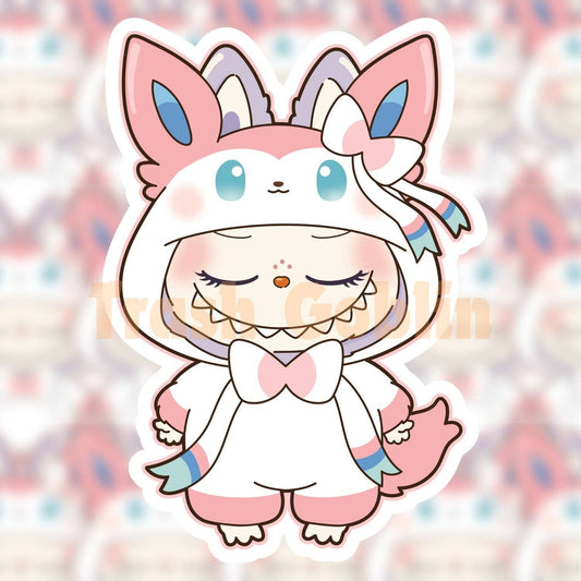 Sylveon Labubu Sticker