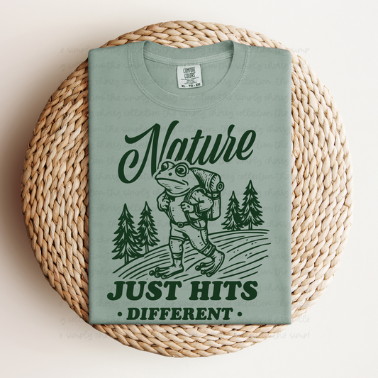 Nature Just Hits Different