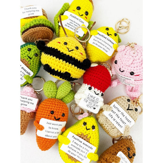 Crochet Animal Keychain