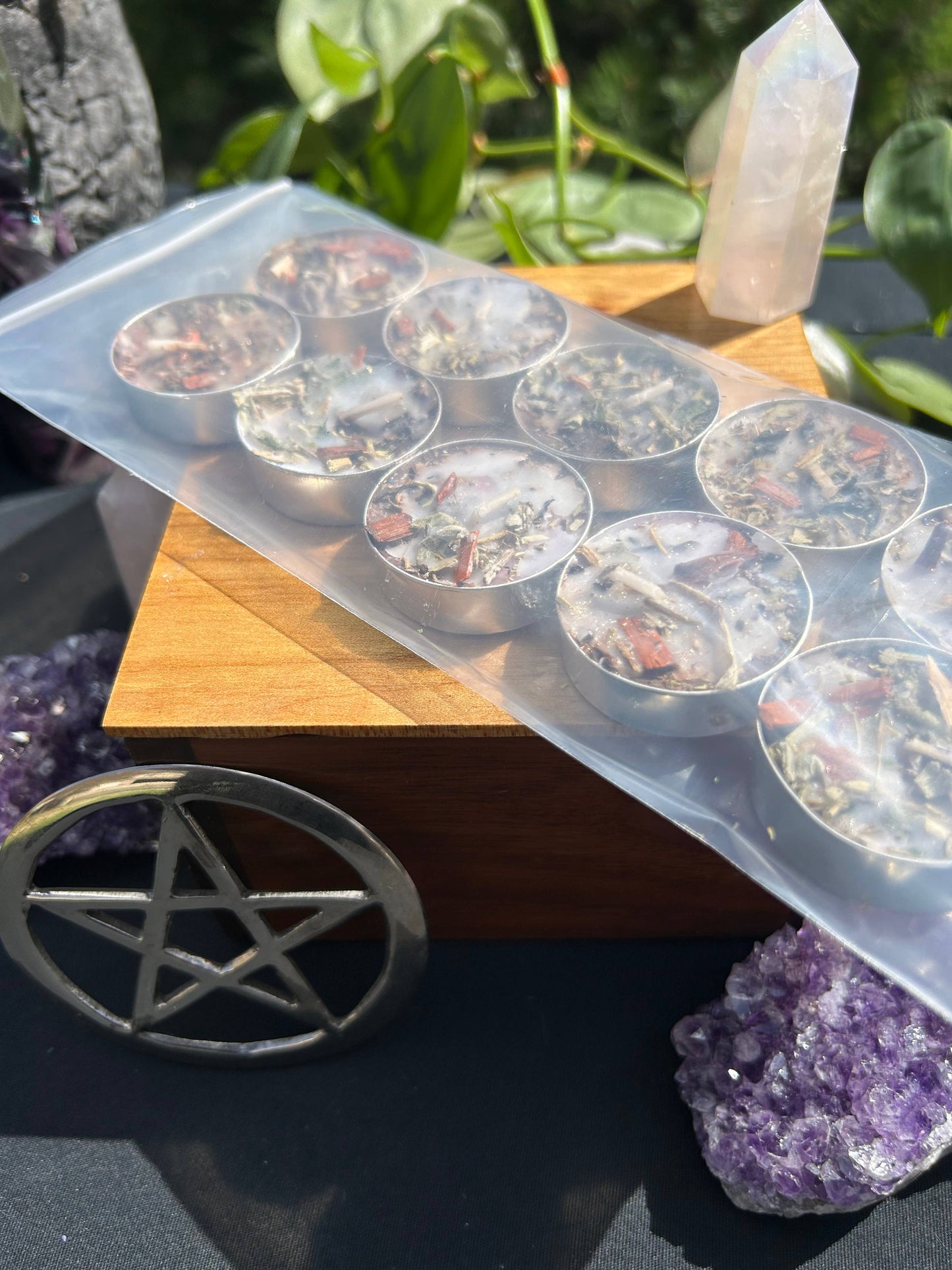Protection Tealight Spell Candles