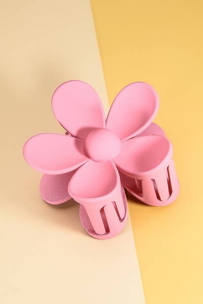 Oversized Flower Claw Clip