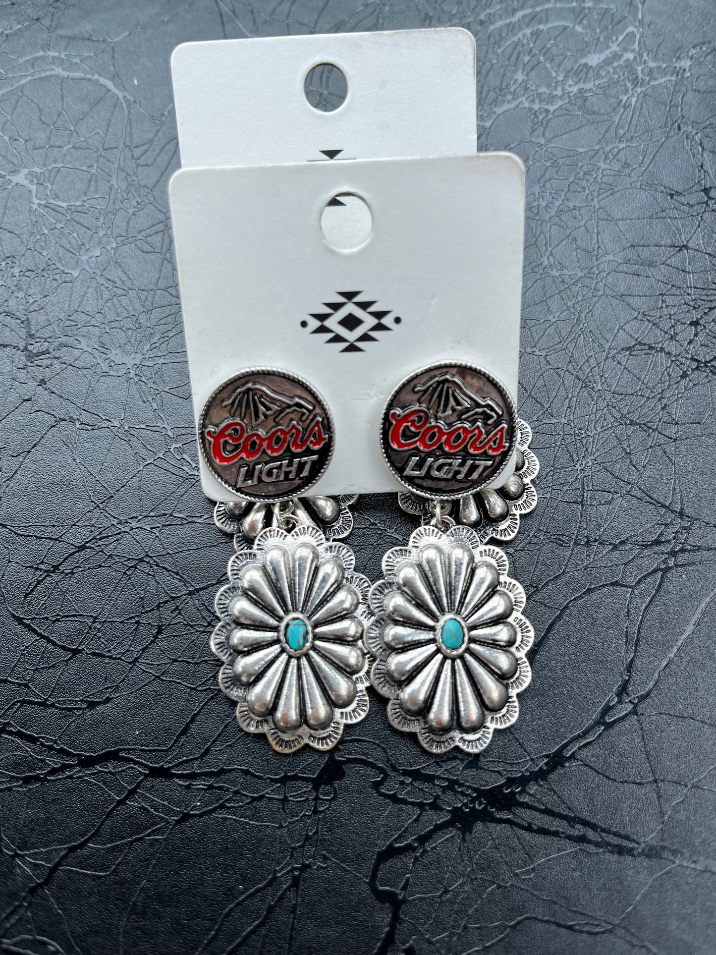 Coors Light Earrings