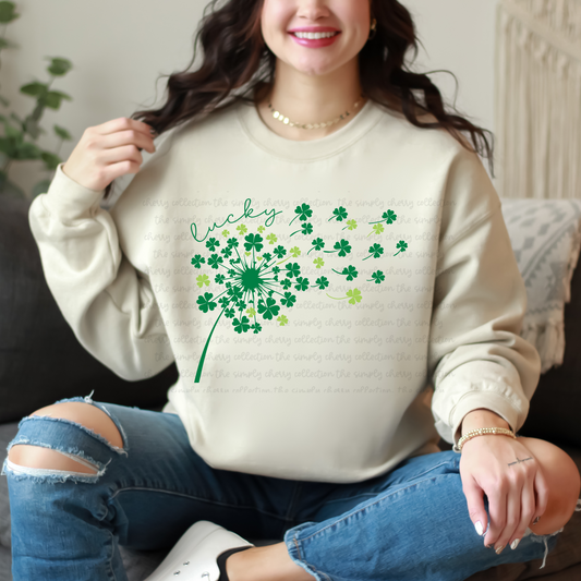 Lucky Shamrock Dandilion