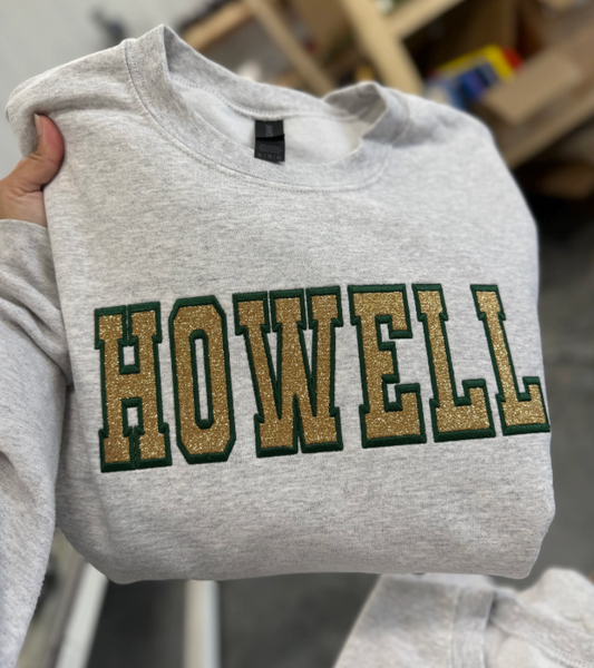 Howell Glitter Embroidered Sweatshirt