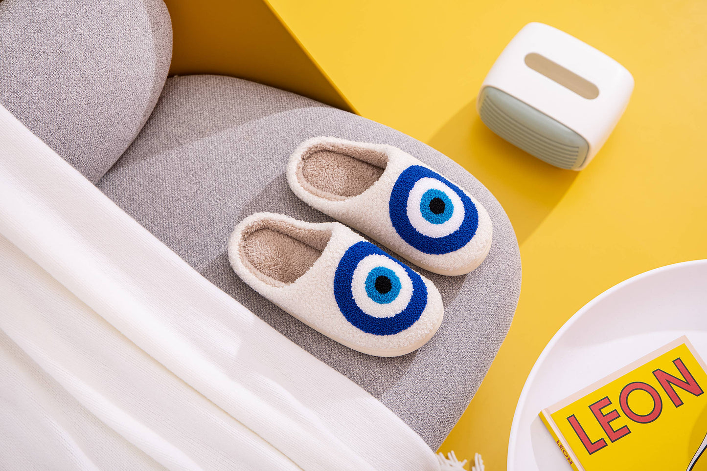 Evil Eye Slippers