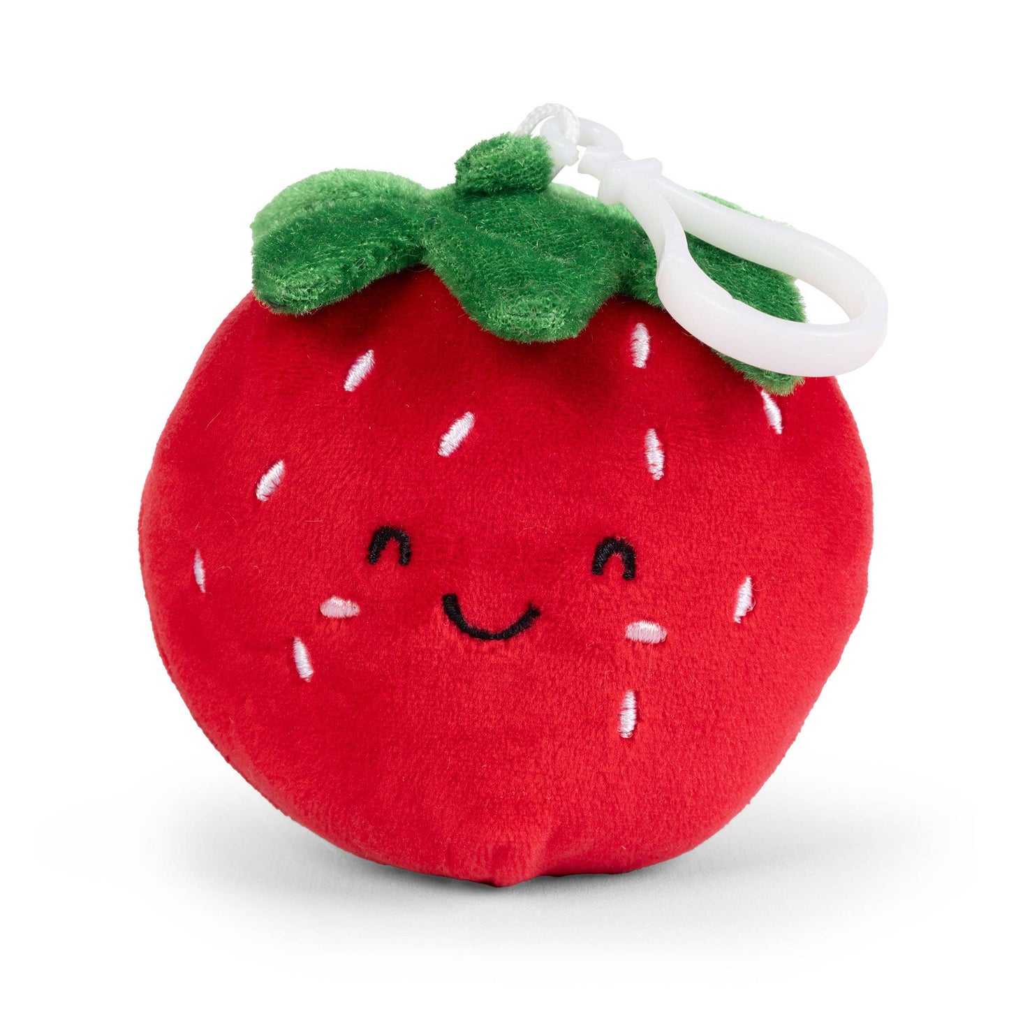 Little Living Nature Clips Fruit Plush Keyrings