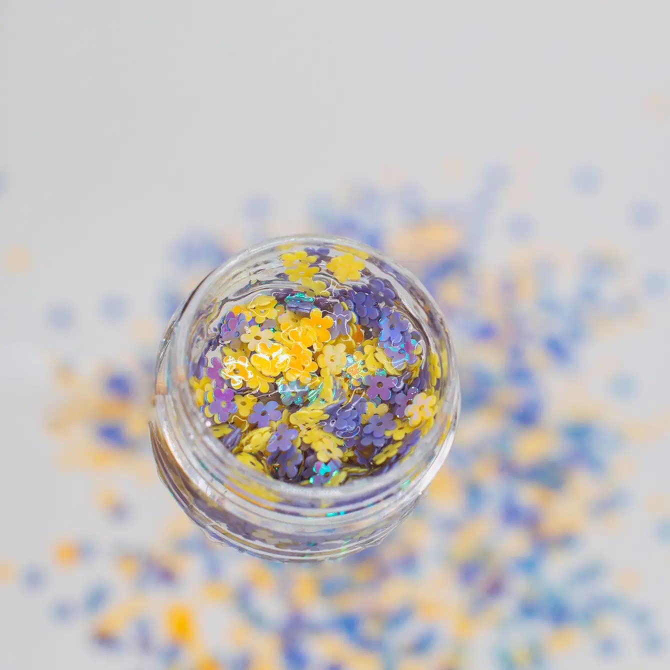 U of M Face Glitter Mini
