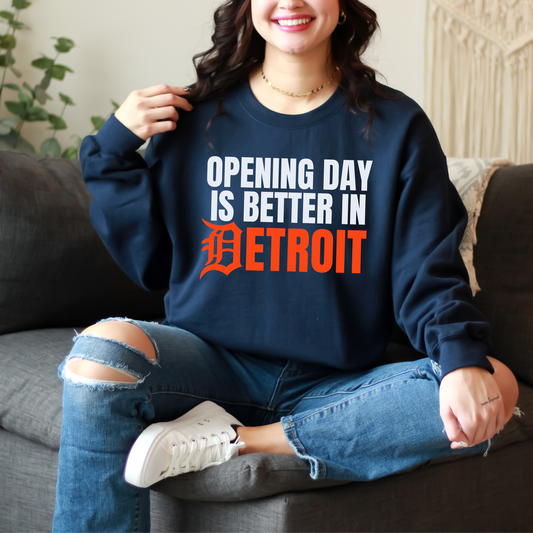 Opening Day is Better in Detroit