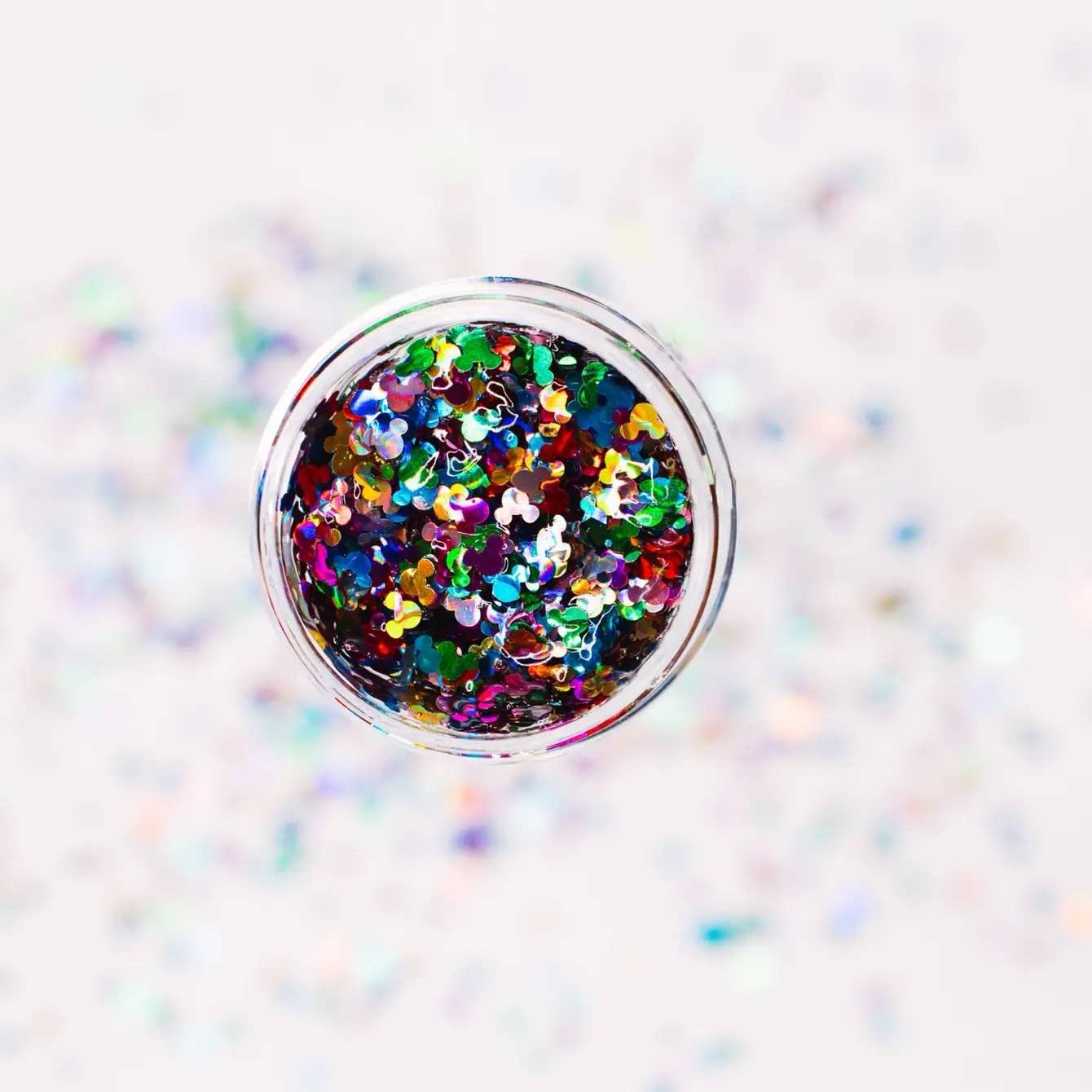 U of M Face Glitter Mini