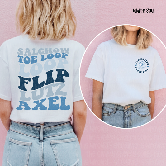 Salchow, Toe Loop, Loop