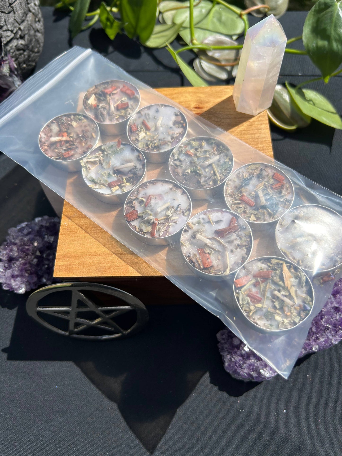 Protection Tealight Spell Candles