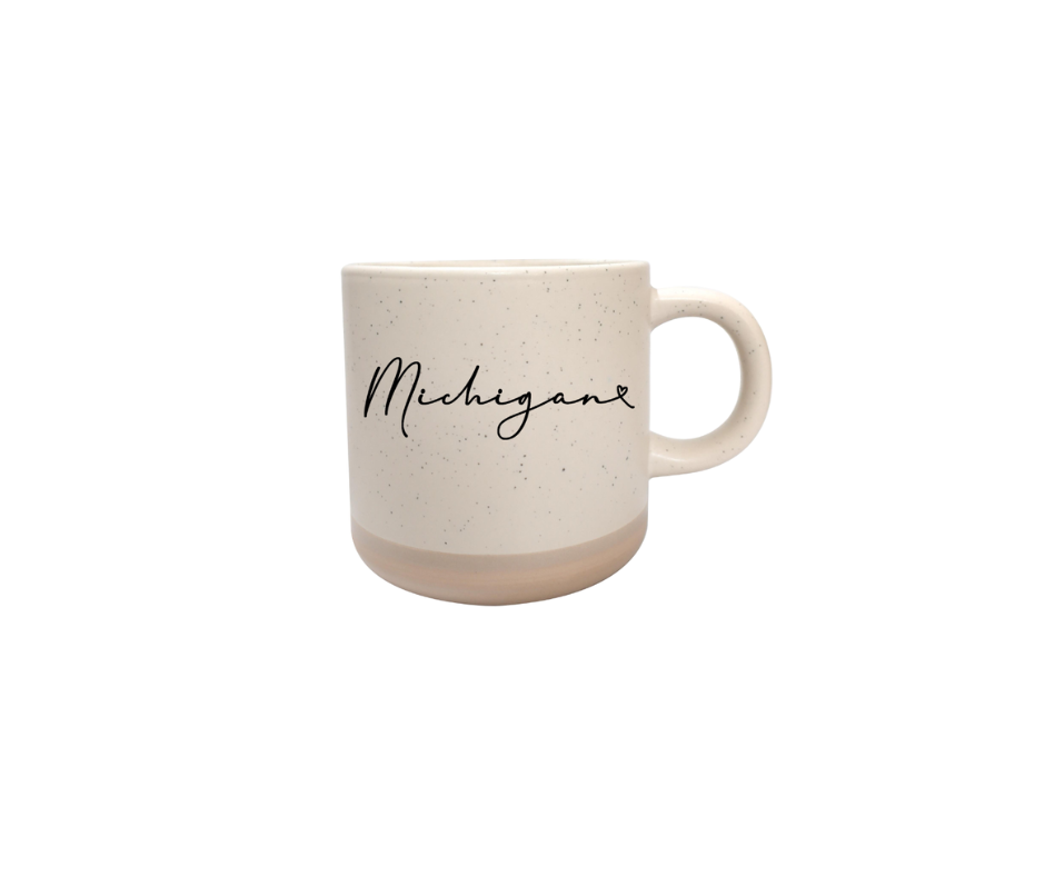 Michigan Script Coffee Mug