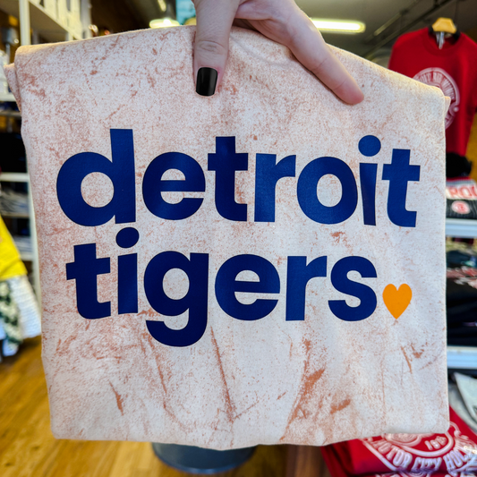 Detroit Tigers Minimal Tie Dye