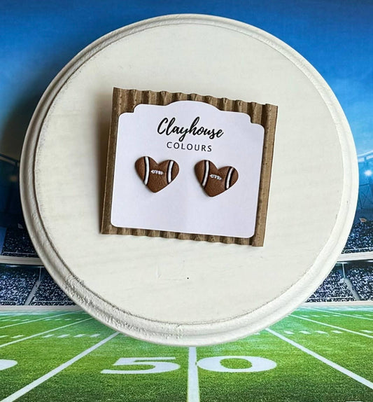 Football Earrings