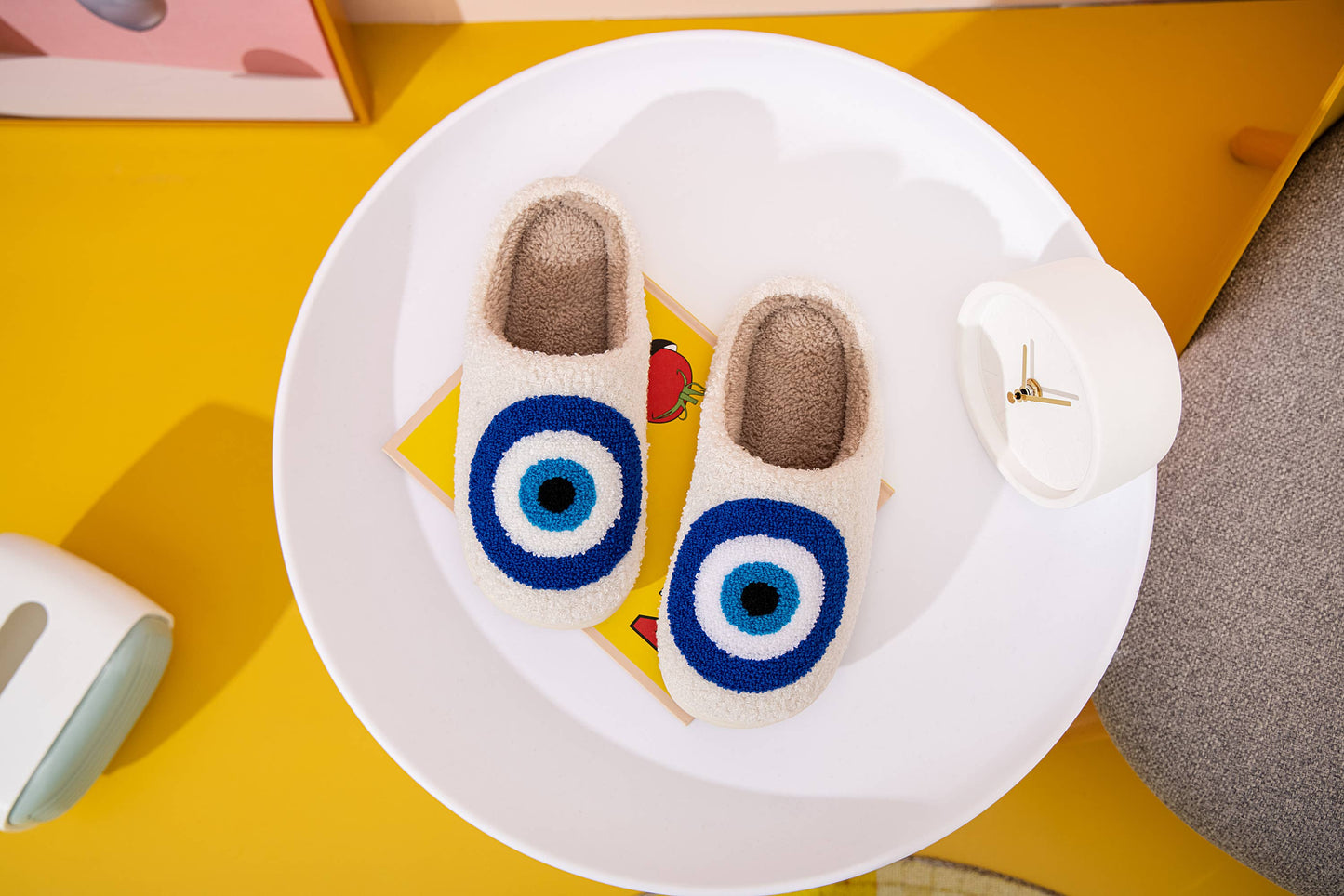Evil Eye Slippers