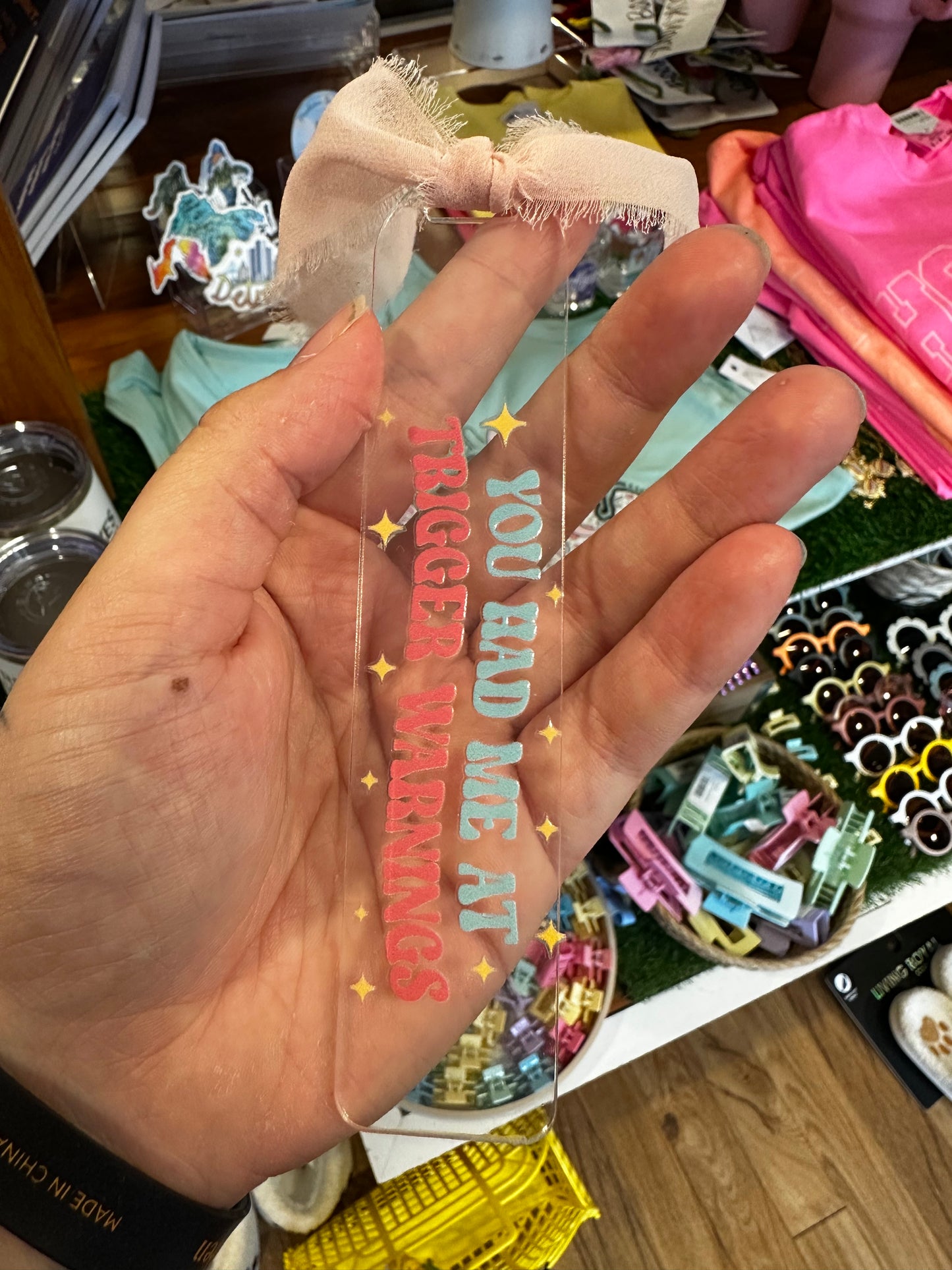 Acrylic Bookmarks