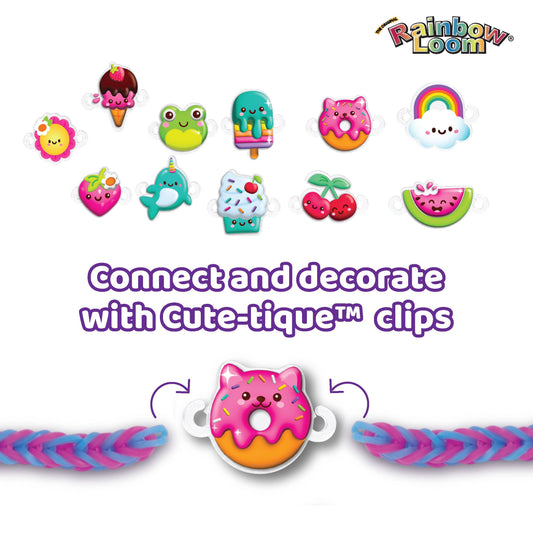 2100 Rubber Bands with Organizer and Auto Loom - Cutie Club