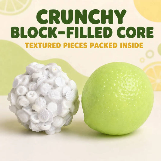 Crunchy Lemon Block Squishy Stress Relief Toy