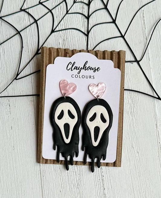 Ghostface Earrings