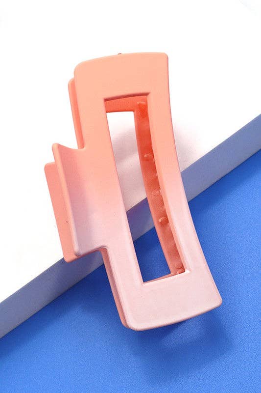 Jumbo Matte Ombre Claw Clip