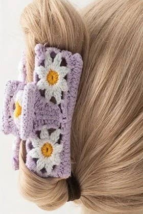 Crochet Claw Clip