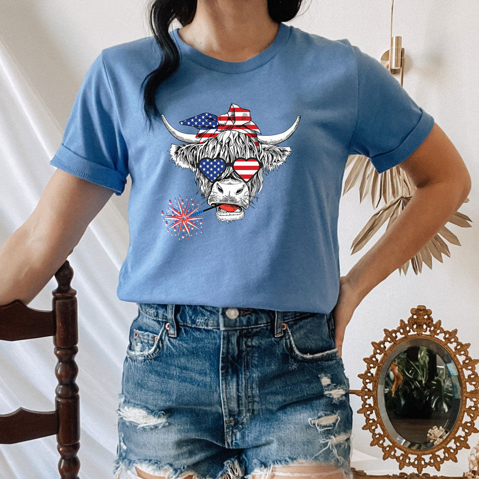 Patriotic Cow