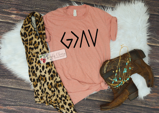 God Over Ups and Downs