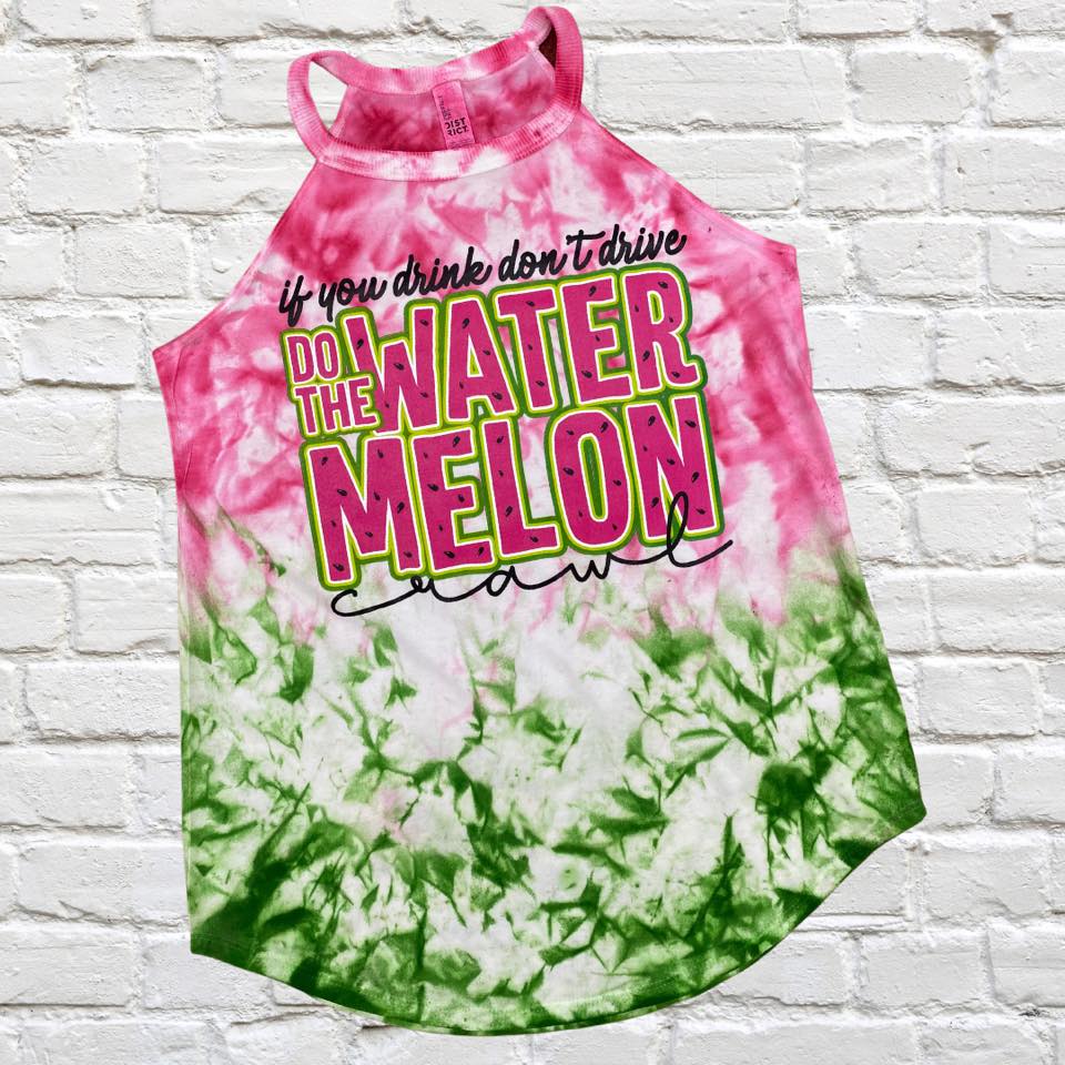 Watermelon Crawl Top