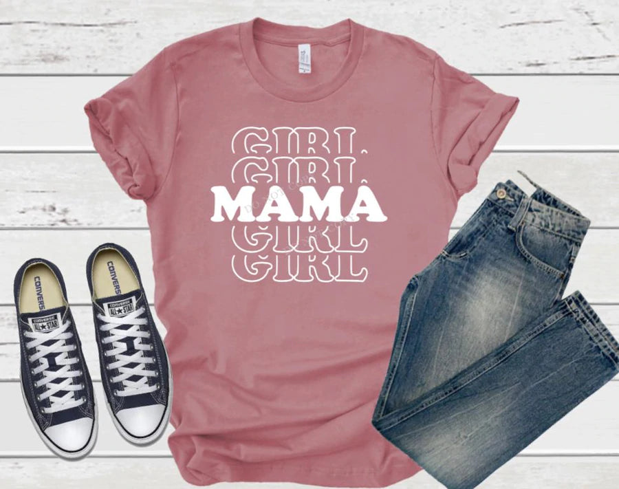 Girl Mama Stacked