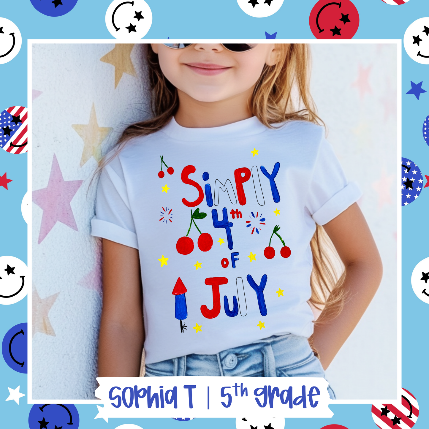 Kids 4th of July Shirt Contest