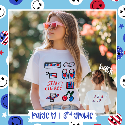 Kids 4th of July Shirt Contest