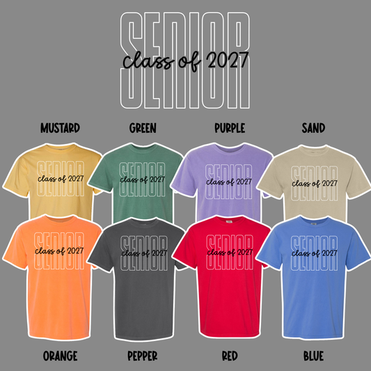 Senior Class of 2027 Outline