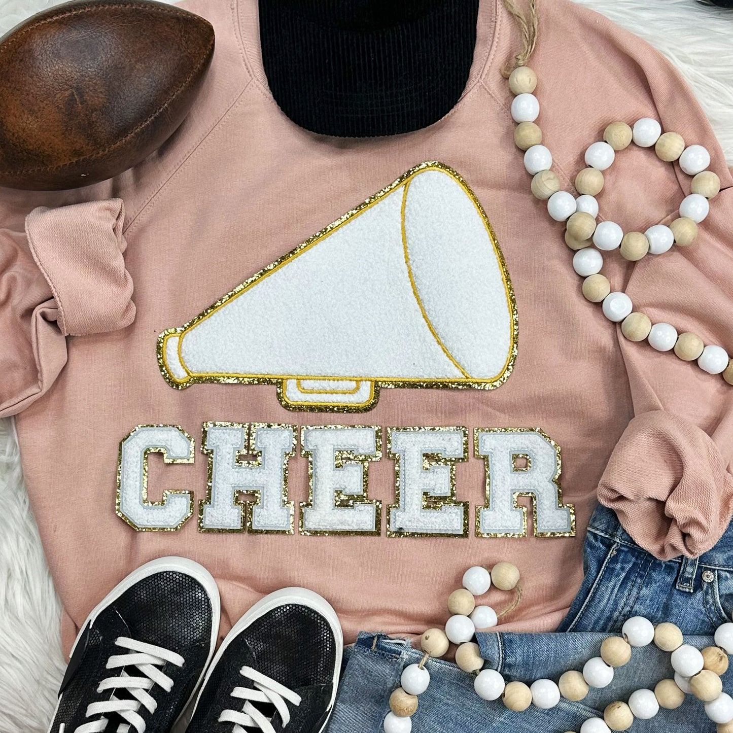 Cheer Chenille Patch Crew