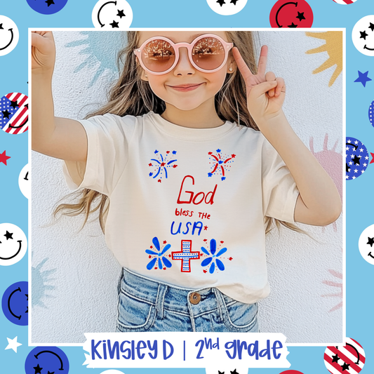 Kids 4th of July Shirt Contest