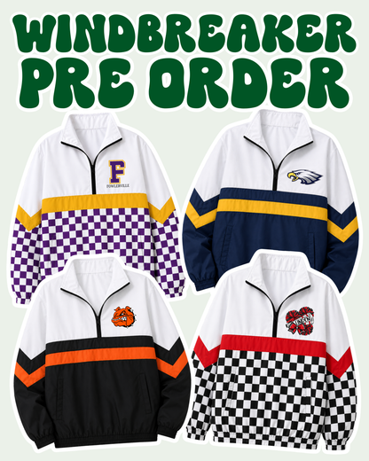 School Spirit Windbreakers