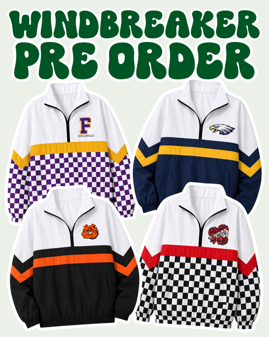 School Spirit Windbreakers
