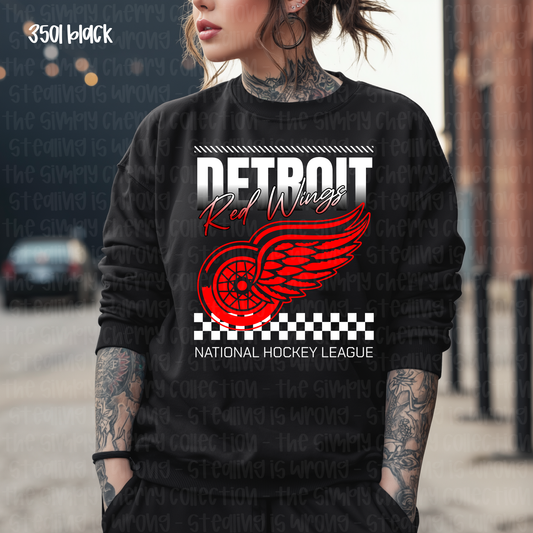 Detroit Red Wings Gradient