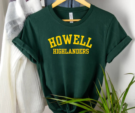 Howell Highlanders Yellow + Green