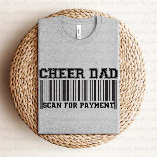 Cheer Dad Scan for Payment