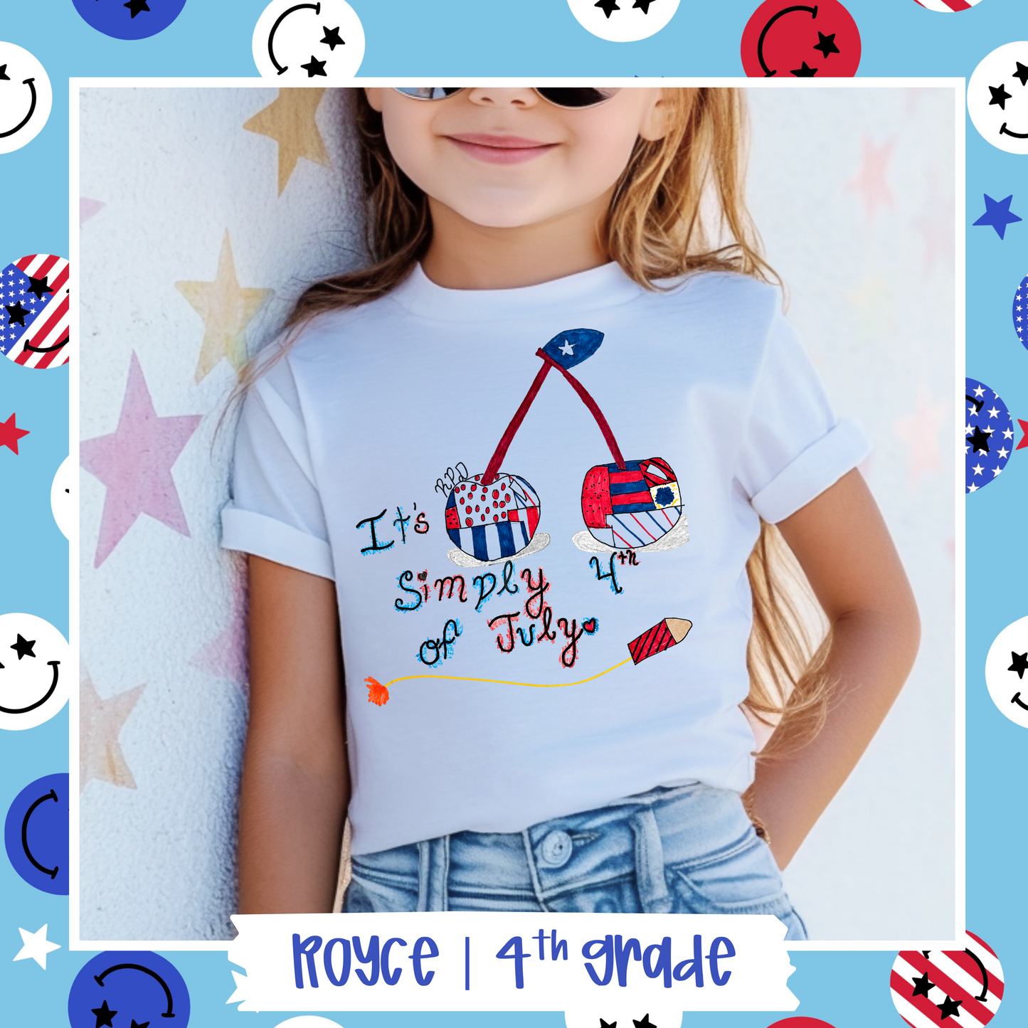 Kids 4th of July Shirt Contest